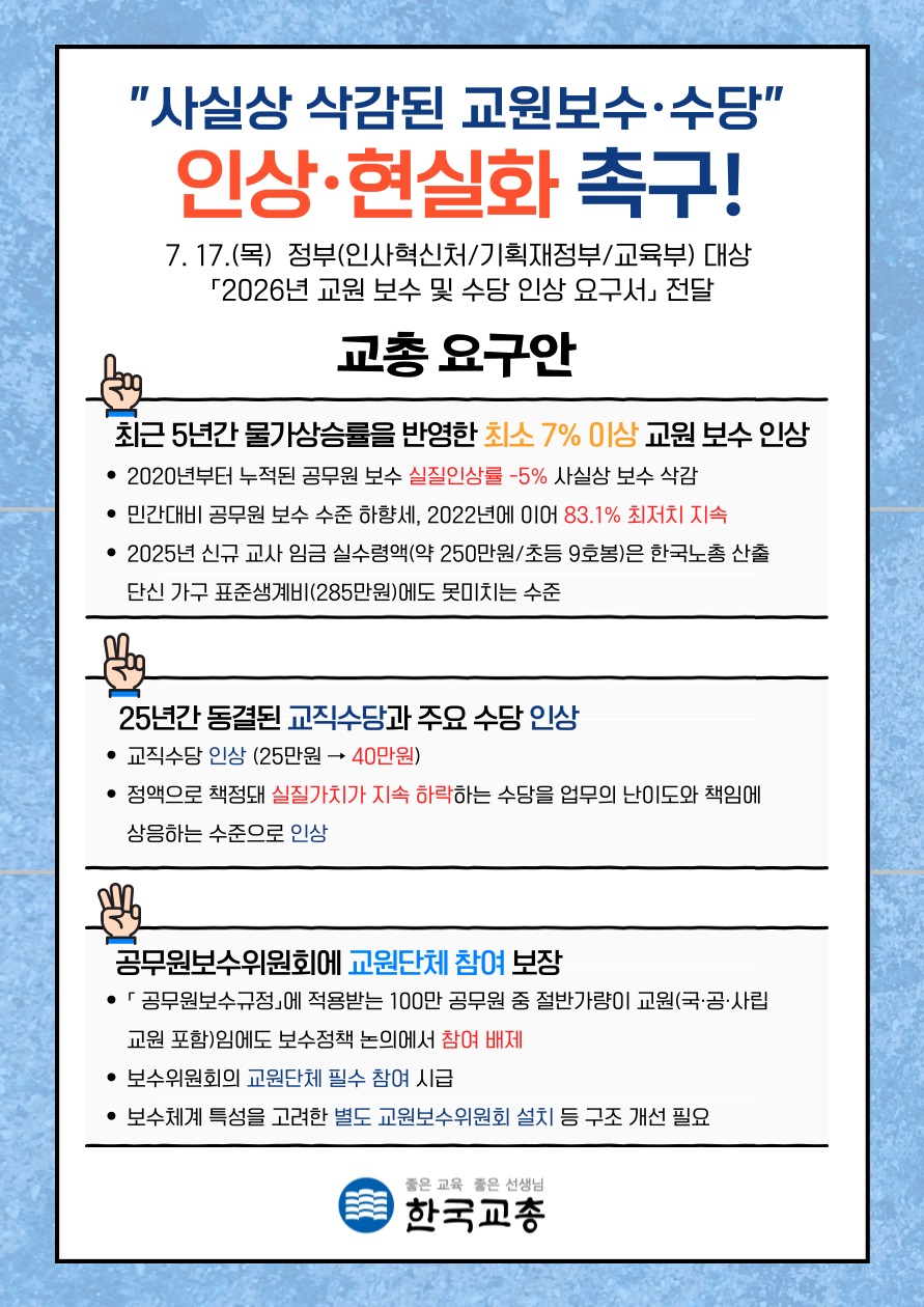  '2026년 교원 보수 및 ...